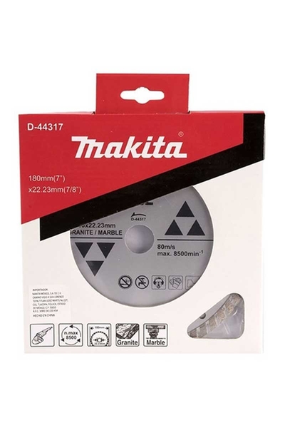 Makita Aksesuar - Makita D-44317 180x2mm Turbo Elmas Testere Makita D-44317 180x2mm Turbo Elmas Testere - Thumbnail