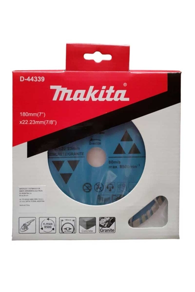 Makita Aksesuar - Makita D-44339 180x2.6mm Segmanlı Dalgalı Elmas Testere Makita D-44339 180x2.6mm Segmanlı Dalgalı Elmas Testere - Thumbnail