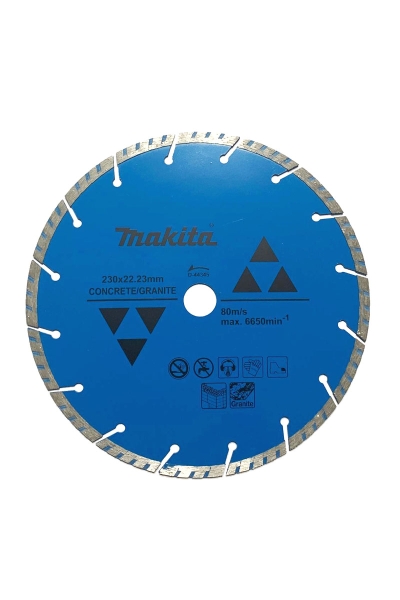 Makita Aksesuar - Makita D-44345 230x2.8mm Segmanlı Dalgalı Elmas Testere Makita Aksesuar - Makita D-44345 230x2.8mm Segmanlı Dalgalı Elmas Testere