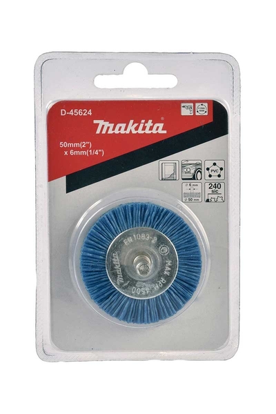 Makita D-45624 240 Kum Naylon Daire Fırça - Thumbnail