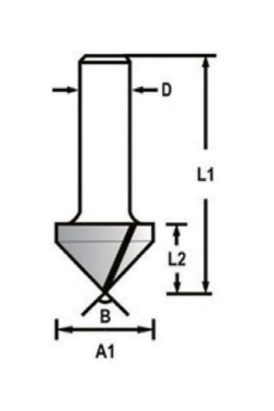 Makita D-47911 Freze Bıçağı - Thumbnail