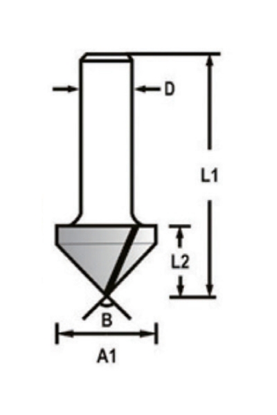 Makita D-47927 Freze Bıçağı - Thumbnail