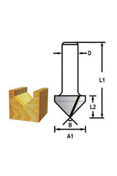 Makita D-47955 Freze Bıçağı - Thumbnail