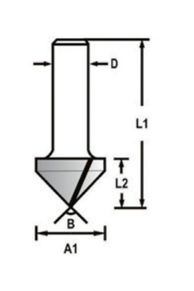 Makita D-47961 Freze Bıçağı - Thumbnail