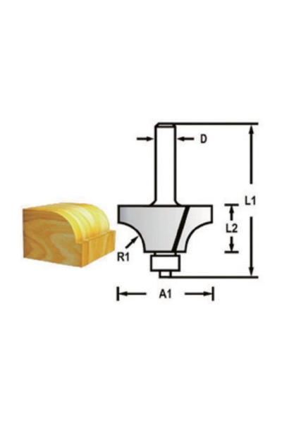 Makita D-48527 Freze Bıçağı - Thumbnail