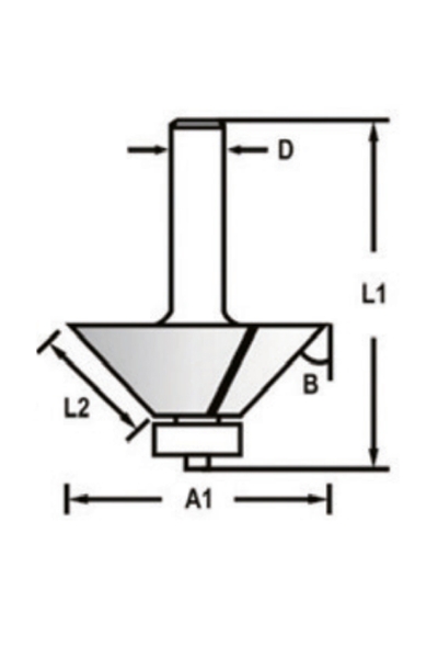 Makita D-48670 Freze Bıçağı - Thumbnail