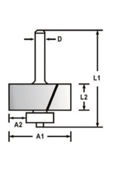 Makita D-48739 Freze Bıçağı - Thumbnail