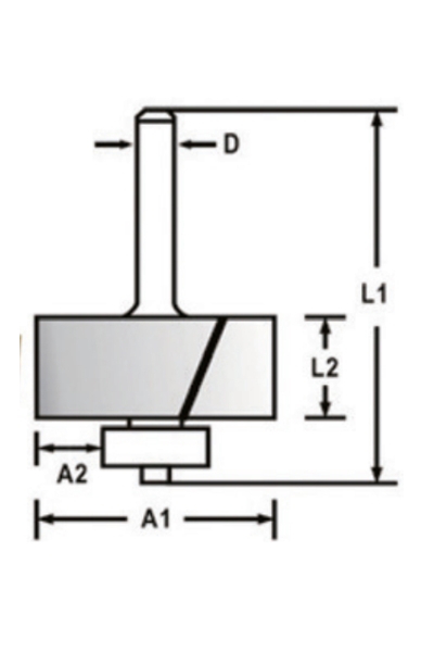 Makita D-48745 Freze Bıçağı - Thumbnail