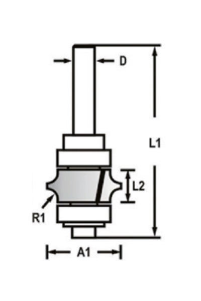 Makita D-48826 Freze Bıçağı - Thumbnail