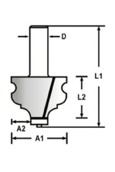 Makita D-48854 Freze Bıçağı - Thumbnail