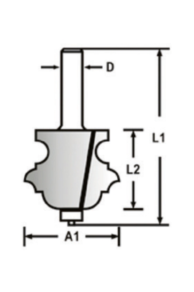 Makita D-48860 Freze Bıçağı - Thumbnail
