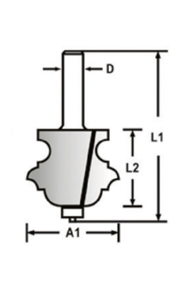 Makita D-48876 Freze Bıçağı - Thumbnail