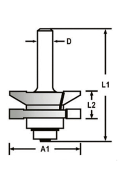 Makita D-48898 Freze Bıçağı - Thumbnail