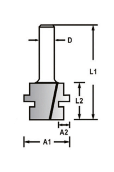 Makita D-48913 Freze Bıçağı - Thumbnail