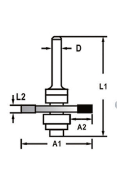 Makita D-48985 Freze Bıçağı - Thumbnail
