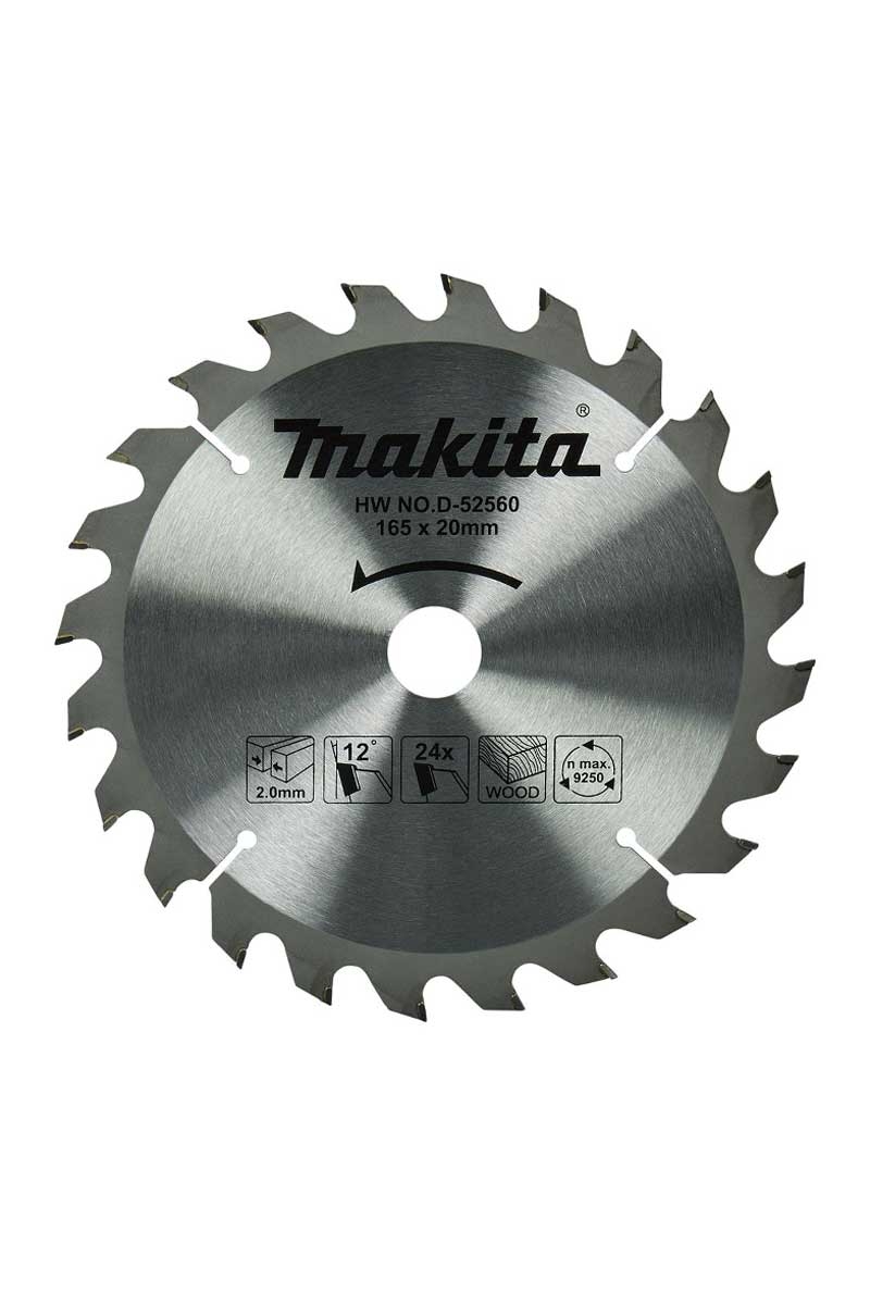 Makita D-52560 165mm 24 Diş Elmas Daire Testere