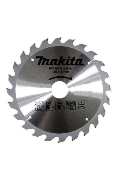 Makita Aksesuar - Makita D-52598 185mm 24 Diş Elmas Daire Testere Makita D-52598 185mm 24 Diş Elmas Daire Testere - Thumbnail