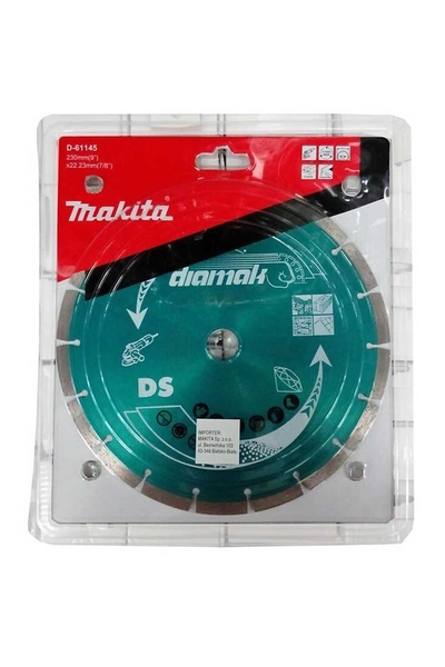 Makita D-61145 230mm Segmanlı Elmas Testere - Thumbnail