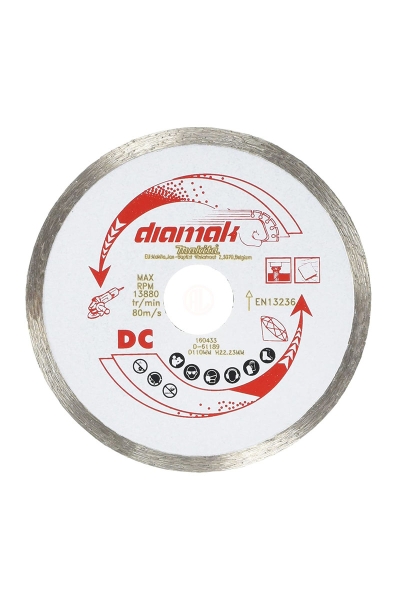 Makita D-61189 Diamak 110x1.6mm Sürekli Elmas Testere