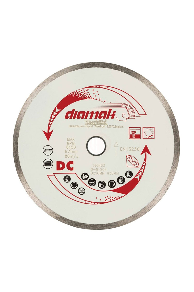  Makita D-61204 Diamak 250x2.5mm Elmas Testere
