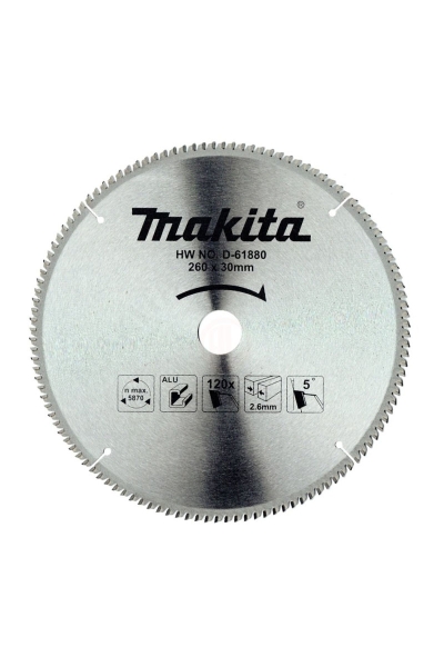 Makita D-61880 260mm 120 Diş Elmas Daire Testere - Thumbnail