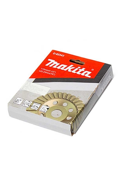 Makita D-62343 115x20mm Turbo Elmas Çanak Disk - Thumbnail