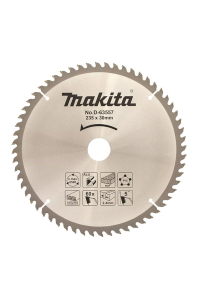 Makita Aksesuar - Makita D-63557 235mm 60 Diş Multi Daire Testere