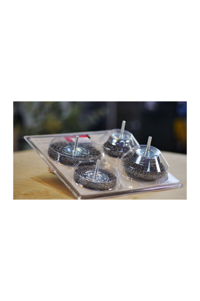 Makita D-65729 4li Tel Fırça Seti - Thumbnail