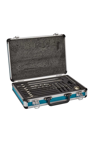 Makita D-71174 14 Parçalı Matkap Ucu Keski ve Mandren Seti - Thumbnail