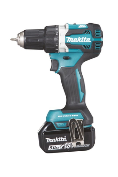 Makita DDF484RTJ 18V 5Ah Li-ion Çift Akülü Matkap Vidalama - Thumbnail