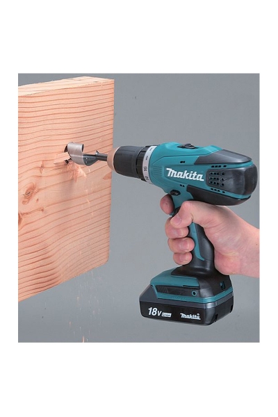 Makita DF457DWE 18V Li Akülü Darbesiz Matkap Vidalama - Thumbnail