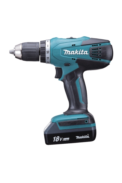 Makita DF457DWE 18V Li Akülü Darbesiz Matkap Vidalama - Thumbnail