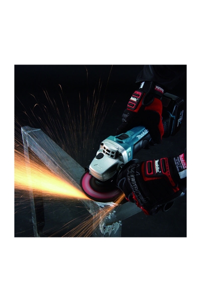 Makita DGA452RMJ 18V Li 115mm Çift Akülü Avuç Taşlama - Thumbnail