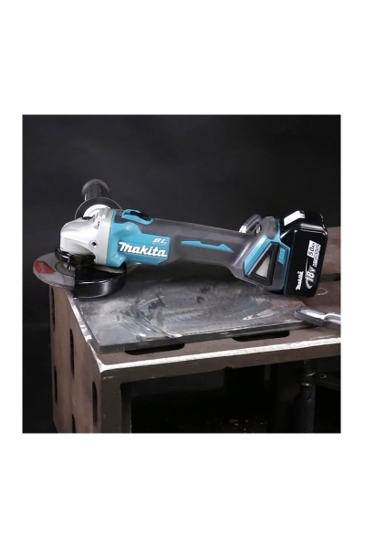 Makita DGA504RFE 18V Li 125mm Çift Akülü Avuç Taşlama