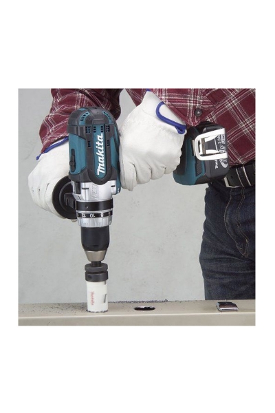 Makita DHP444RFE 3Ah Li Çift Akülü Darbeli Matkap Vidalama - Thumbnail