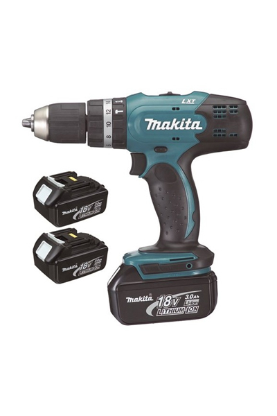 Makita - Makita DHP453SYE 18V Li Çift Akülü Darbeli Matkap Vidalama