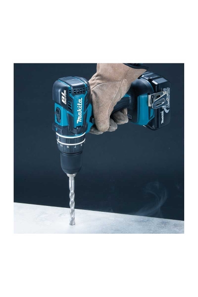 Makita - Makita DHP480RME 4Ah Li Akülü Darbeli Matkap Vidalama Makita DHP480RME 4Ah Li Akülü Darbeli Matkap Vidalama - Thumbnail