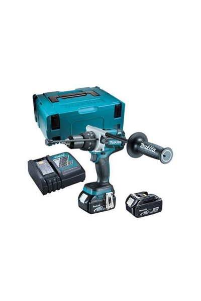 Makita DHP481RTJ 18V Li Çift Akülü Darbeli Matkap Vidalama - Thumbnail