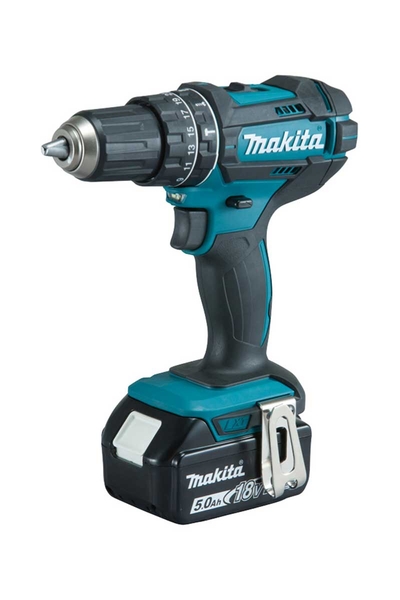 Makita DHP482RFE 18V Li Çift Akülü Darbeli Matkap Vidalama - Thumbnail