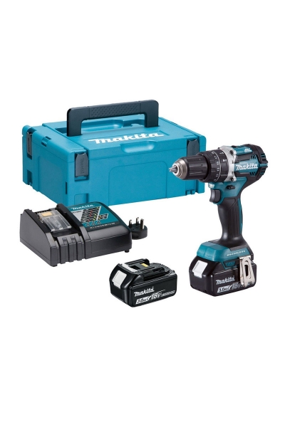 Makita DHP484RFJ 18V Akülü Darbeli Matkap Vidalama - Thumbnail