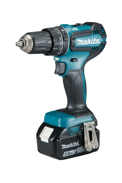 Makita DHP485RTJ 18V Li Çift Akülü Şarjlı Darbeli Matkap Vidalama - Thumbnail