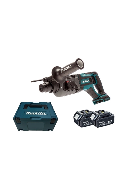 Makita DHR241RMJ 18V Li Çift Akülü Kırıcı Delici Matkap - Thumbnail