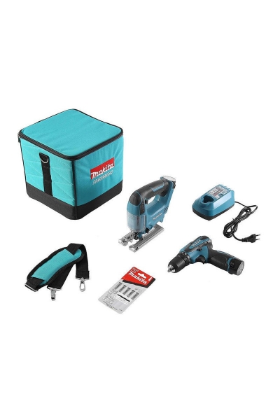 Makita - Makita DK1475X3 DF330+JV100 Kombo Matkap Seti