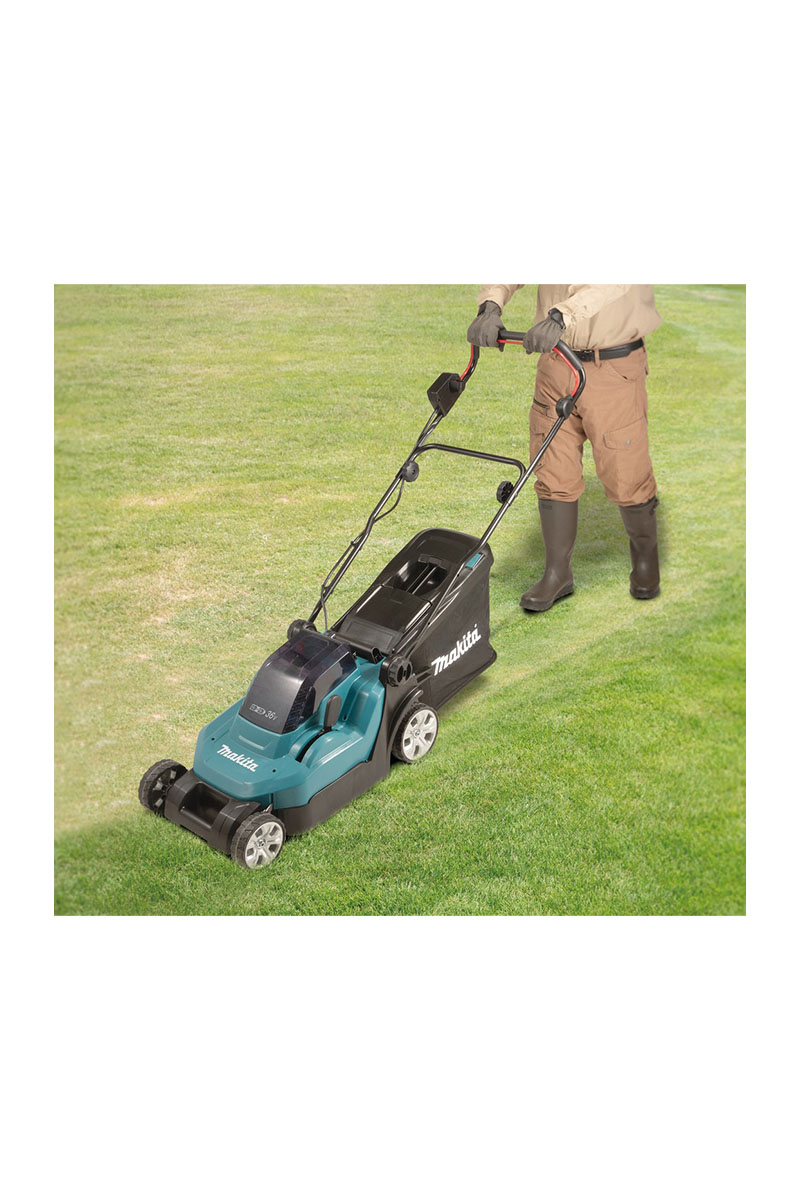 Makita DLM382Z 990W 2x18V Li Çift Akülü Çim Biçme Makinesi