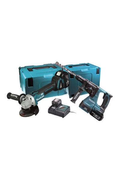 Makita - Makita DLX2156TJ1 (DGA454+DHR243) Akülü Combo Kit