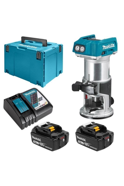 Makita - Makita DRT50RTJ 18V Li Akülü Formika Tıraşlama Makita DRT50RTJ 18V Li Akülü Formika Tıraşlama - Thumbnail