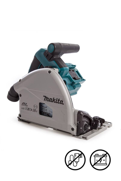 Makita DSP600Z 2X18V Li Akülü Şarjlı Dalma Sunta Kesme Makinesi - Thumbnail
