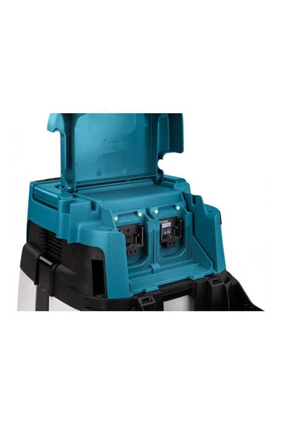 Makita DVC155LZX2 105W 2x18V 36V Akülü Islak Kuru Sanayi Tipi Süpürge - Thumbnail