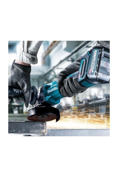 Makita GA004GM201 XGT 40V 4Ah Li-ion 115mm Akülü Taşlama - Thumbnail