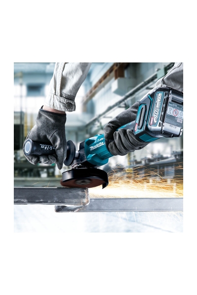 Makita GA005GM201 XGT 40V 4Ah Li-ion 125mm Akülü Taşlama - Thumbnail